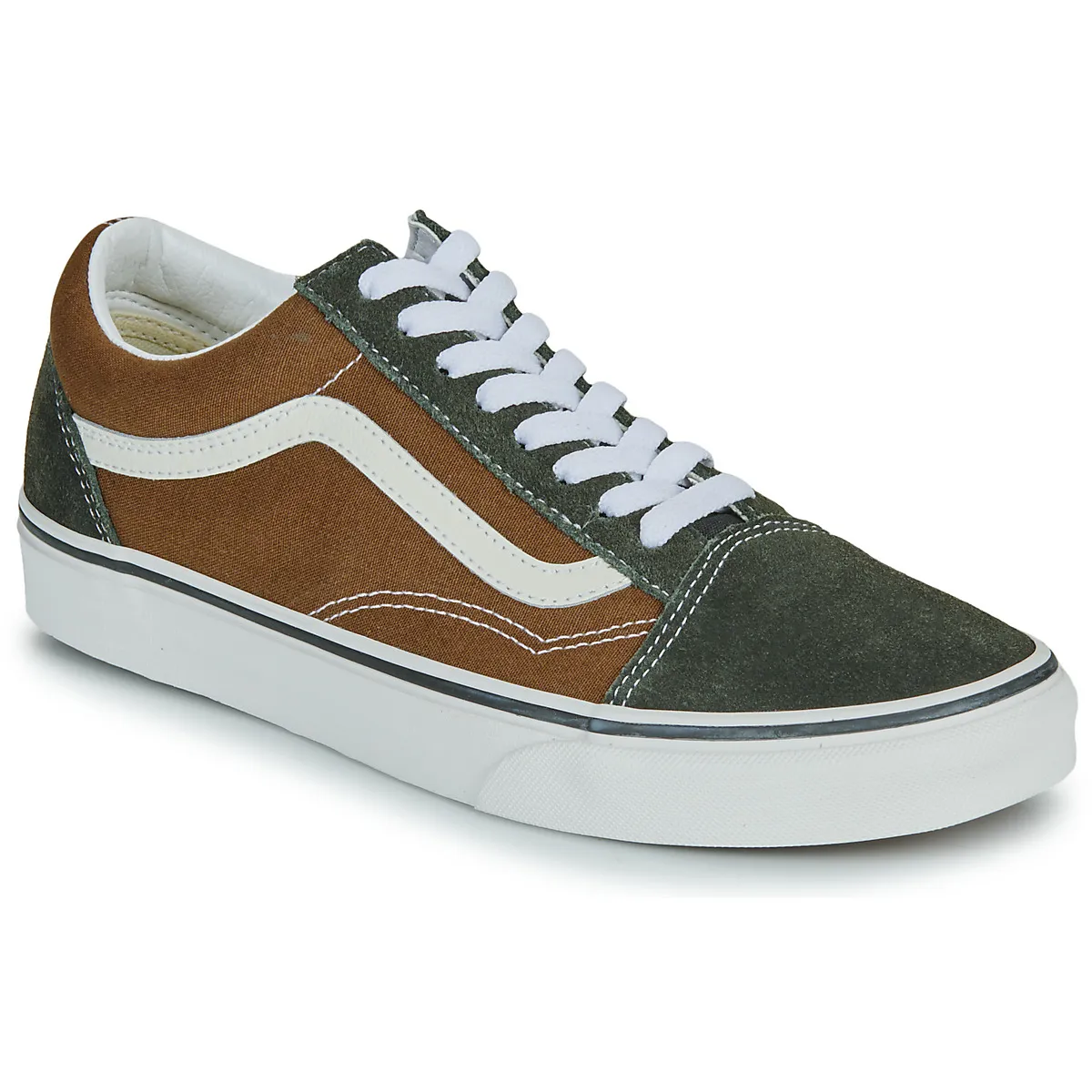 Old Skool CANVAS/SUEDE POP BROWN/MULTI