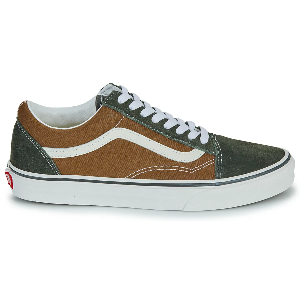 Old Skool CANVAS/SUEDE POP BROWN/MULTI