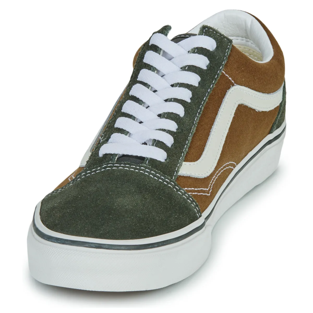 Old Skool CANVAS/SUEDE POP BROWN/MULTI