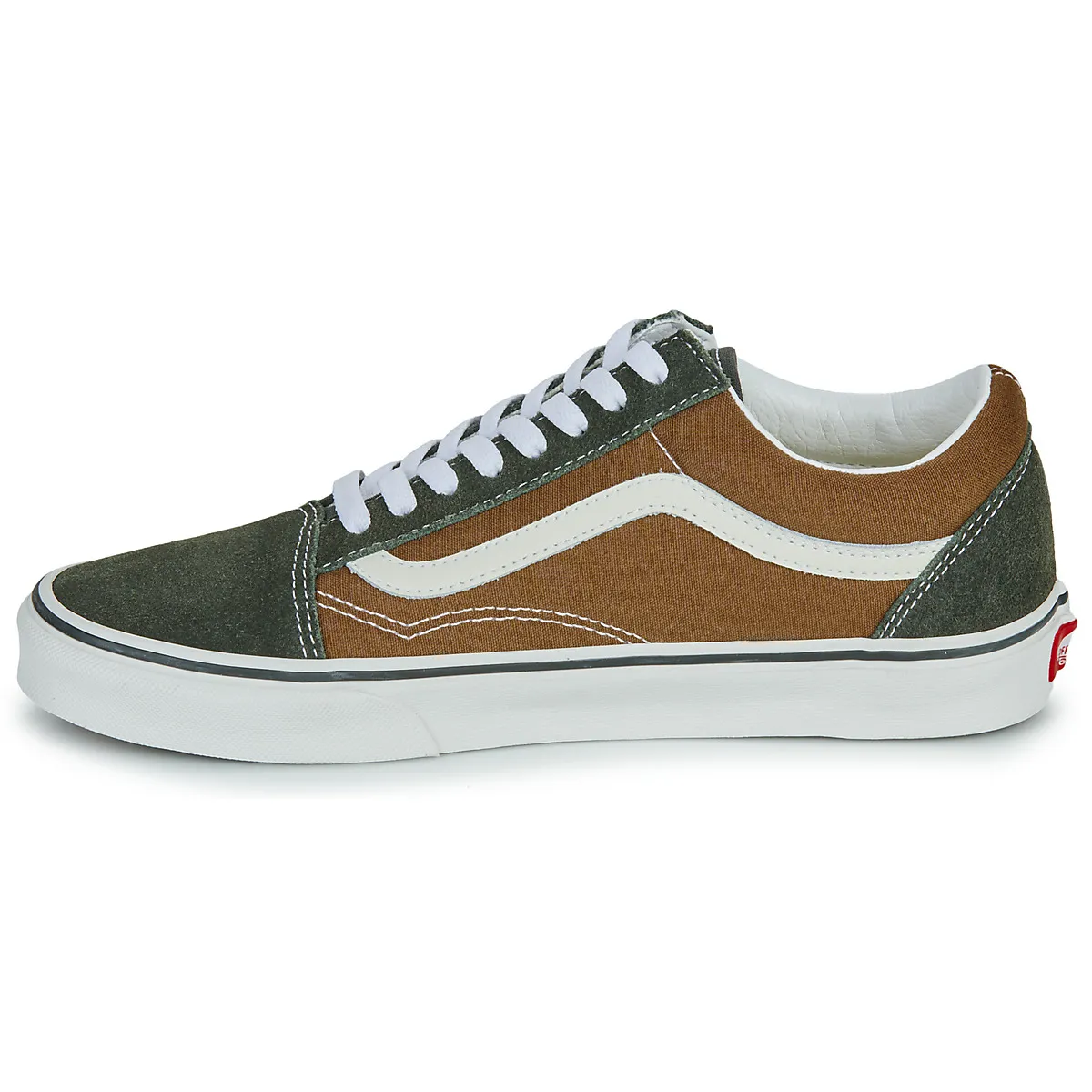 Old Skool CANVAS/SUEDE POP BROWN/MULTI