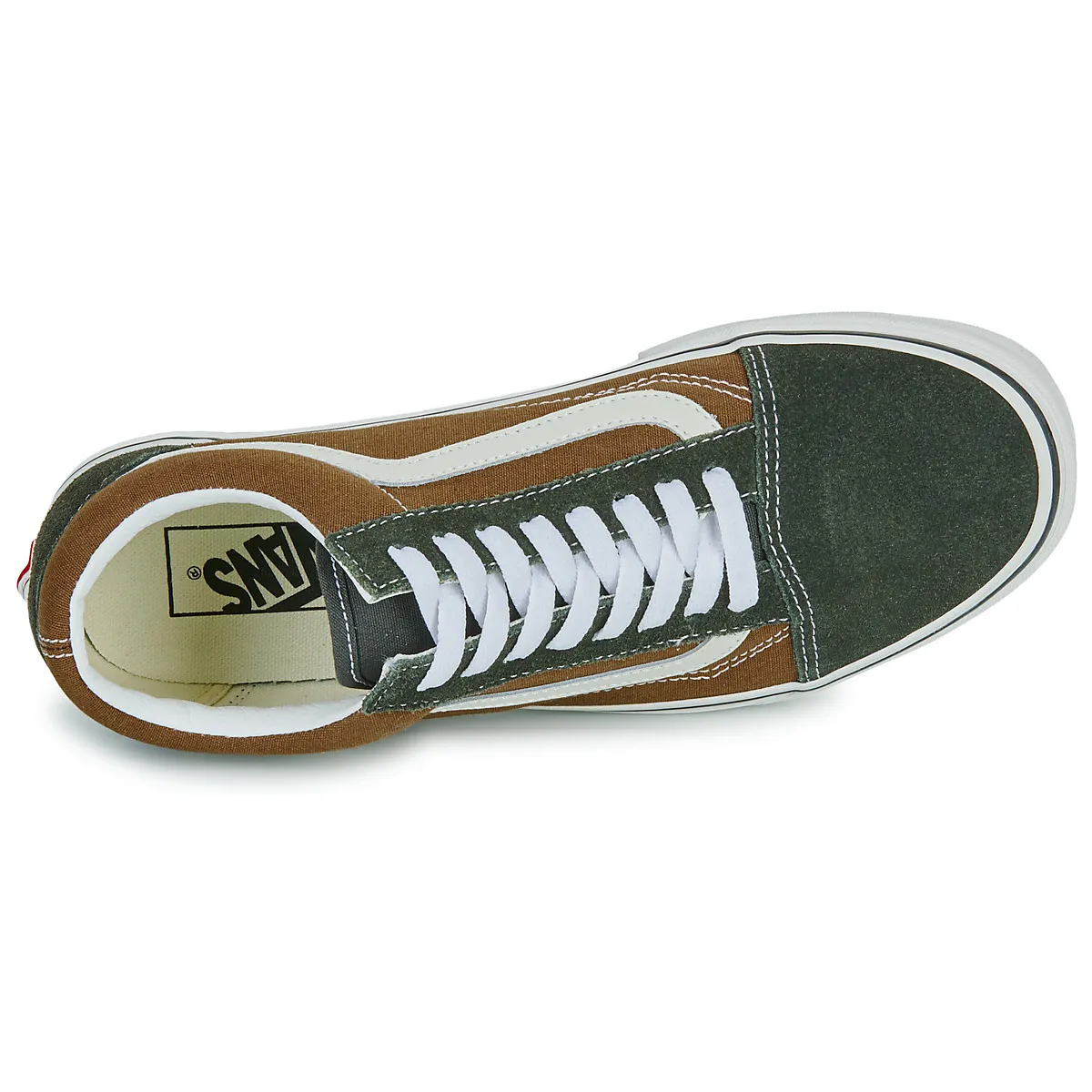 Old Skool CANVAS/SUEDE POP BROWN/MULTI