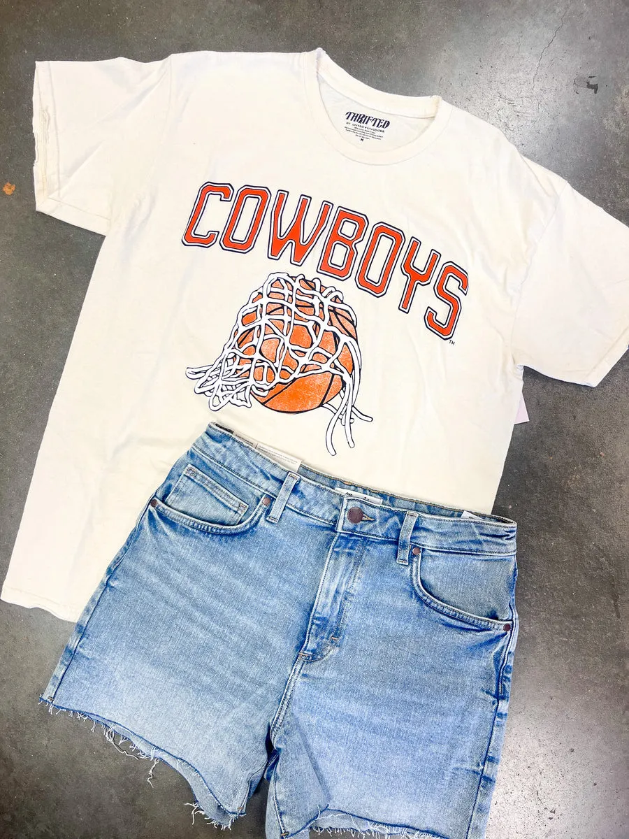 OSU OFF WHITE COWBOYS BASKETBALL TEE