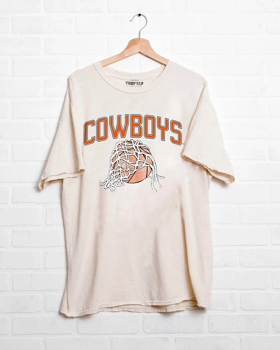OSU OFF WHITE COWBOYS BASKETBALL TEE