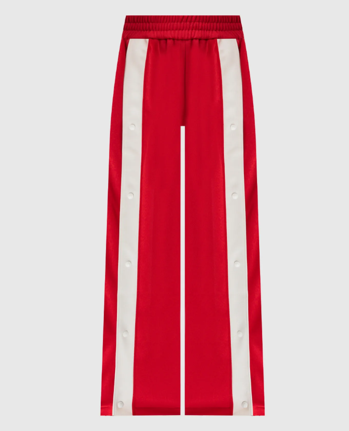 Palm Angels Red sports pants with stripes