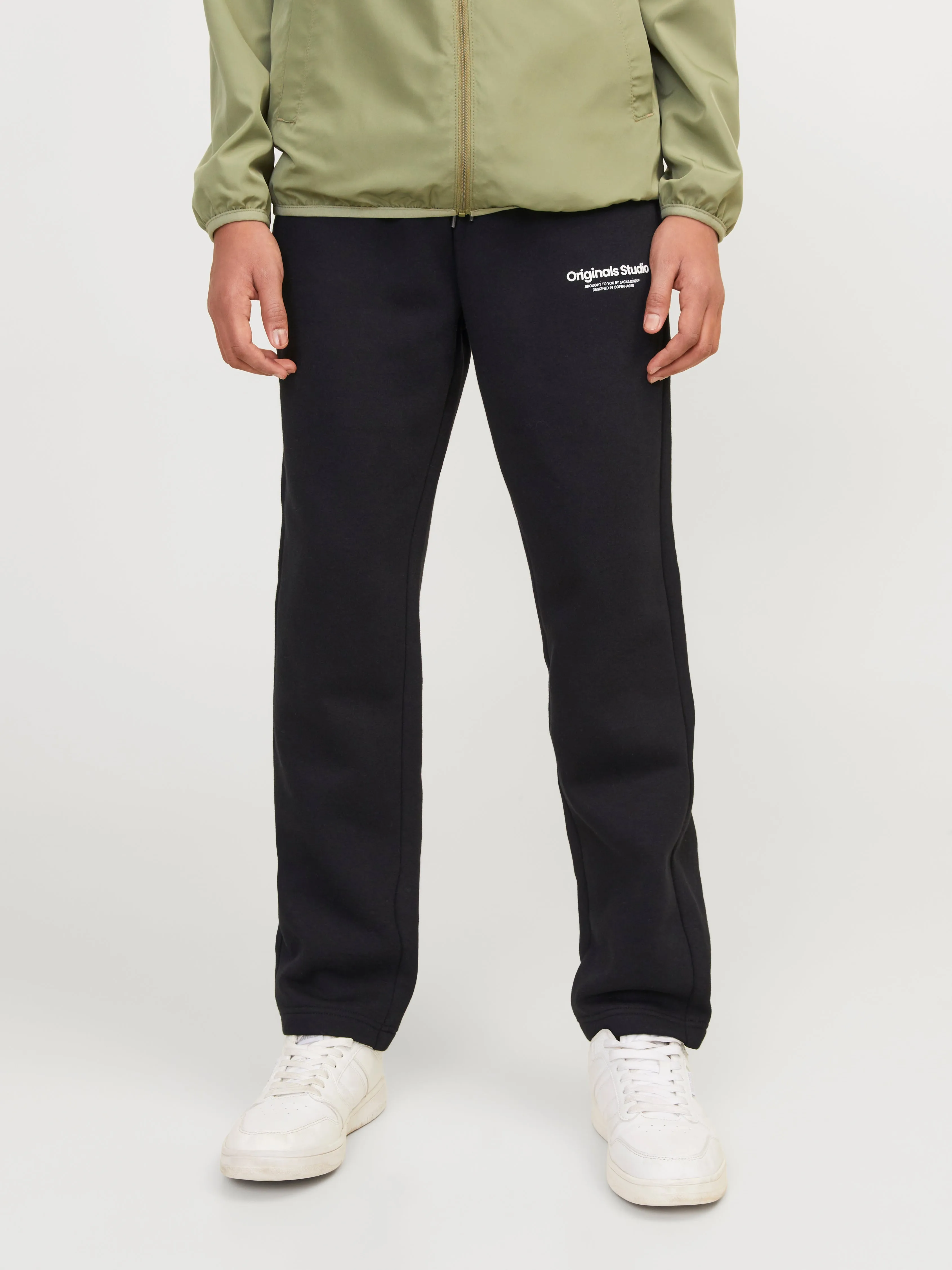 Pantalones de ajuste relajado Junior | Negro | Jack & Jones®