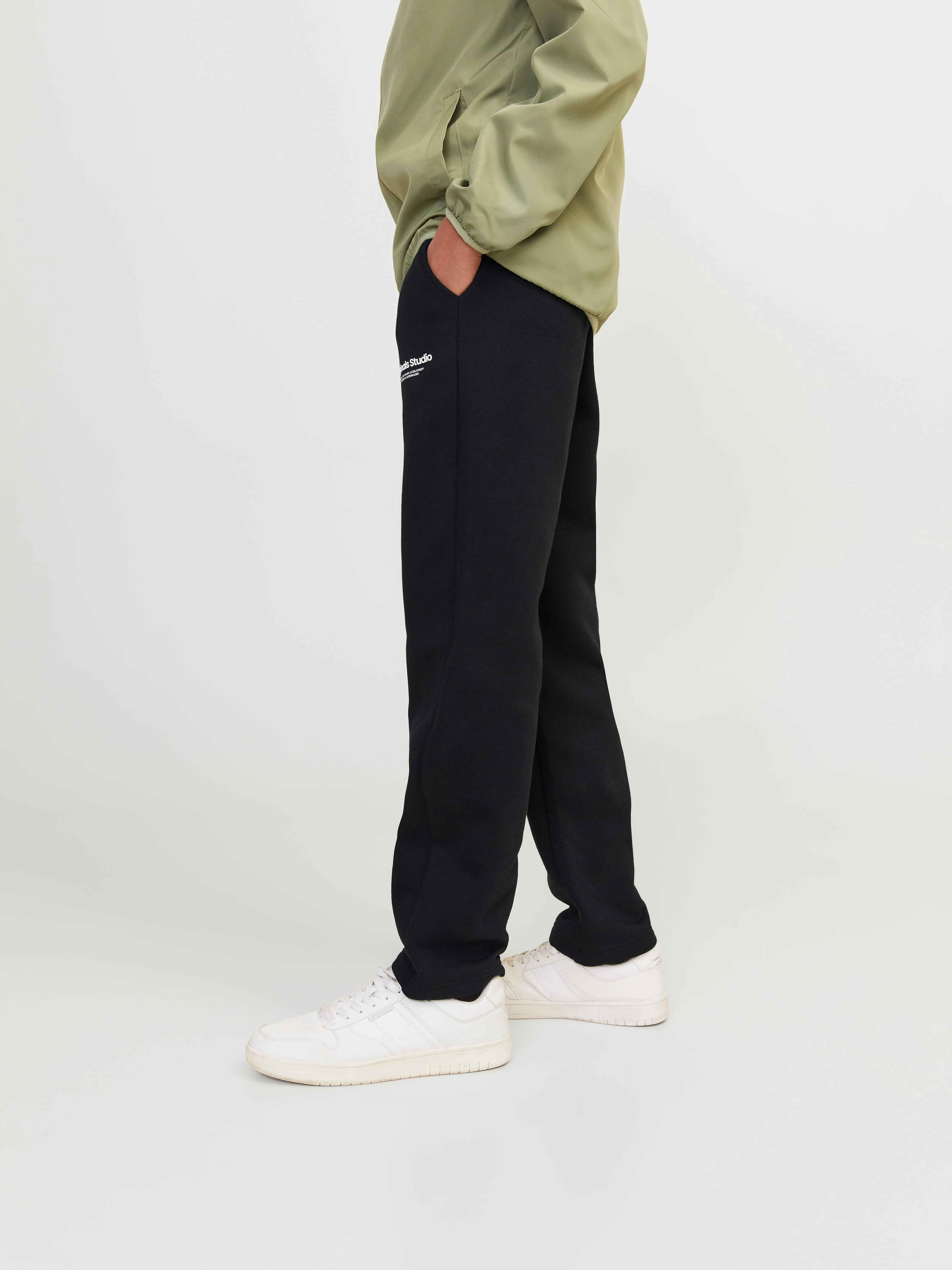 Pantalones de ajuste relajado Junior | Negro | Jack & Jones®