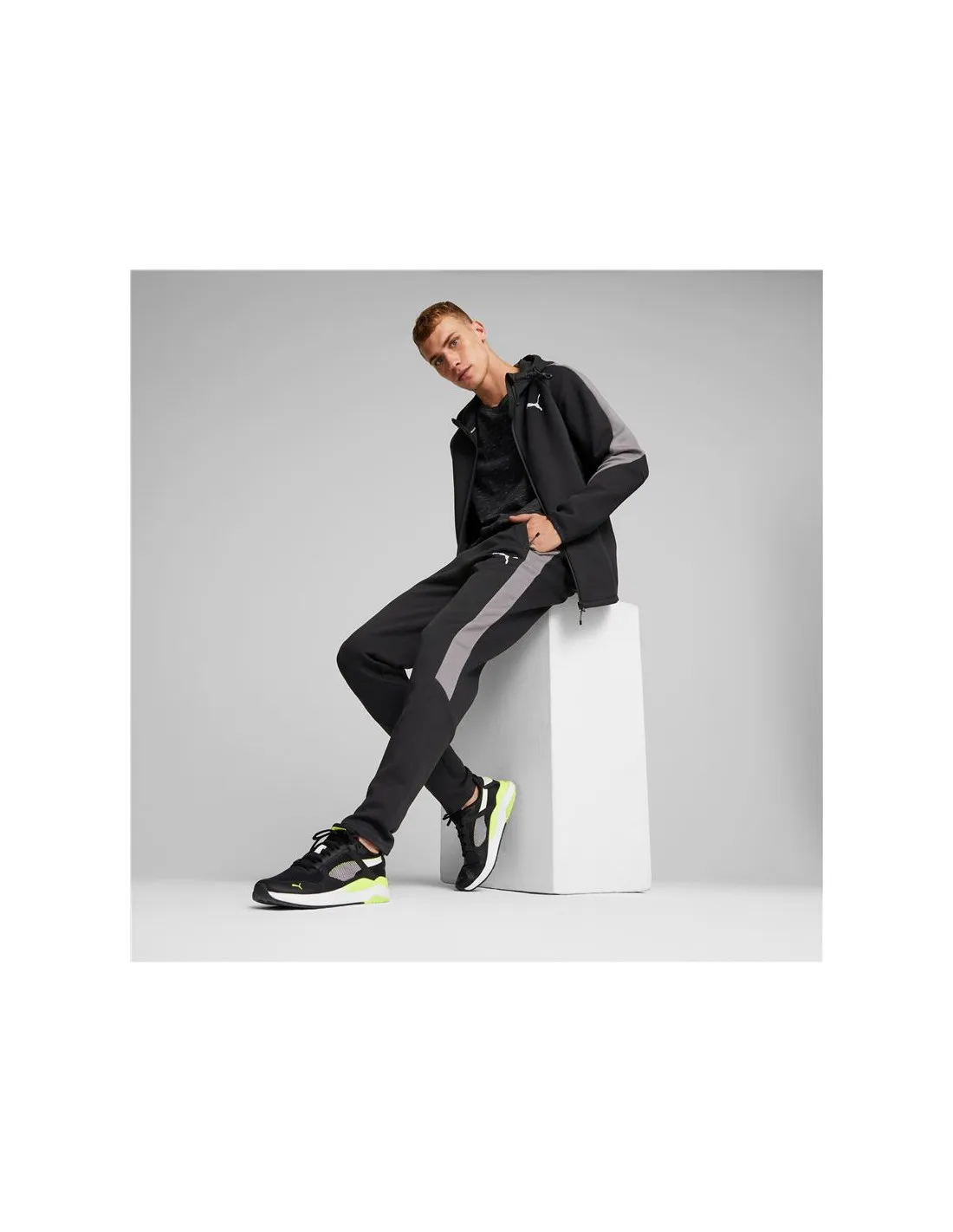 Pantalones Puma Evostripe Hombre BK
