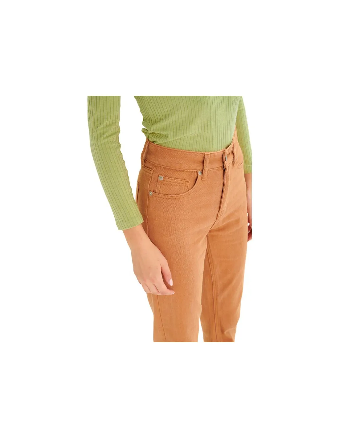 Pantalón 24Colours Mujer brown