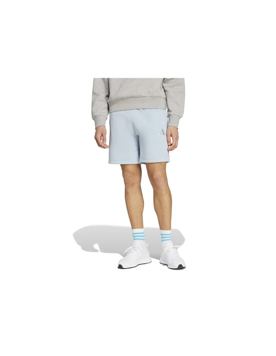 Pantalón adidas All Szn Fleece Short Hombre Azul