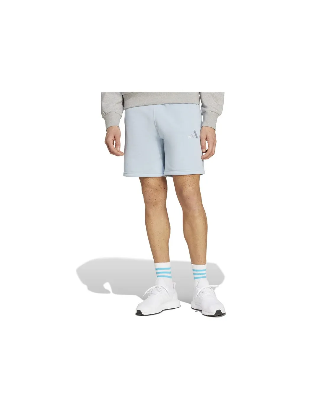 Pantalón adidas All Szn Fleece Short Hombre Azul