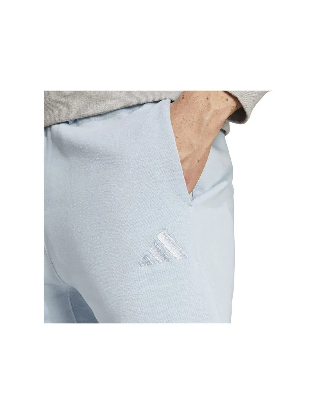 Pantalón adidas All Szn Fleece Short Hombre Azul