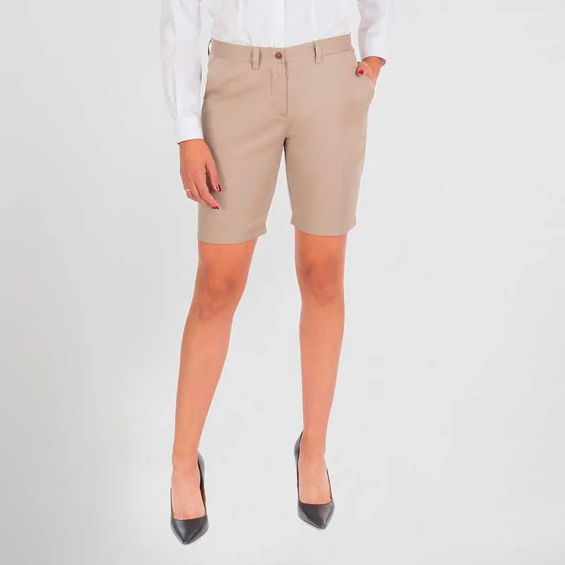 PANTALóN BERMUDA DE MUJER COLD BEIGE  GARY'S