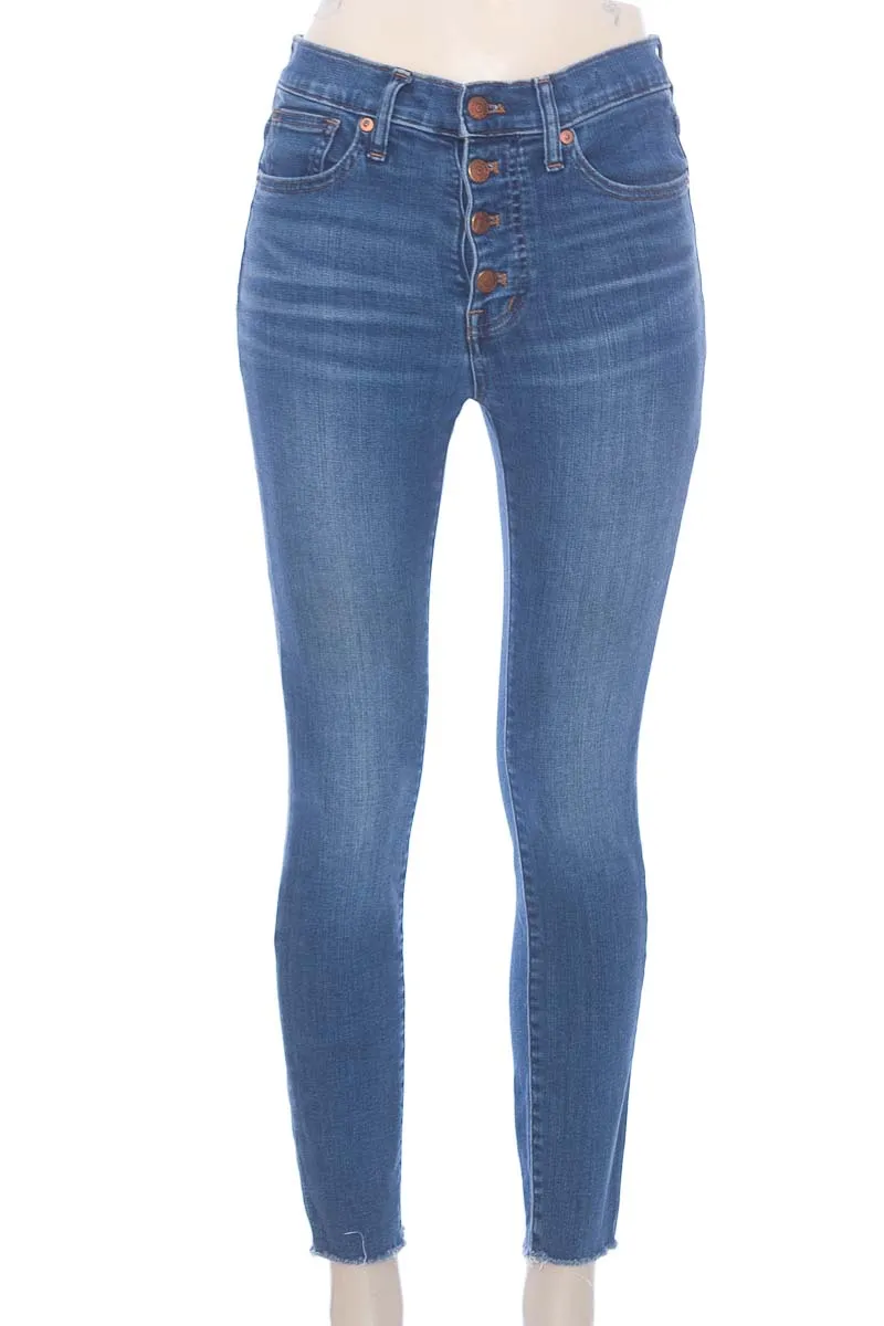 PANTALóN COLOR AZUL  MADEWELL
