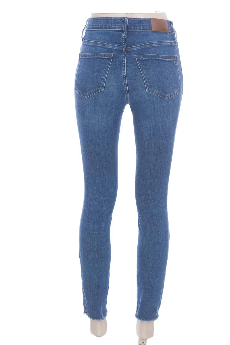 PANTALóN COLOR AZUL  MADEWELL
