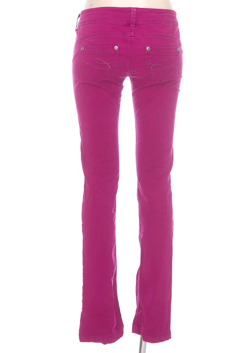 PANTALóN COLOR MORADO  ESPRIT