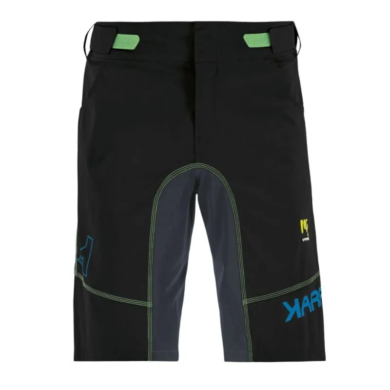 Pantalón Corto BALLISTIC EVO Hombre Karpos (Negro/Azul oscuro/Verde fluo)