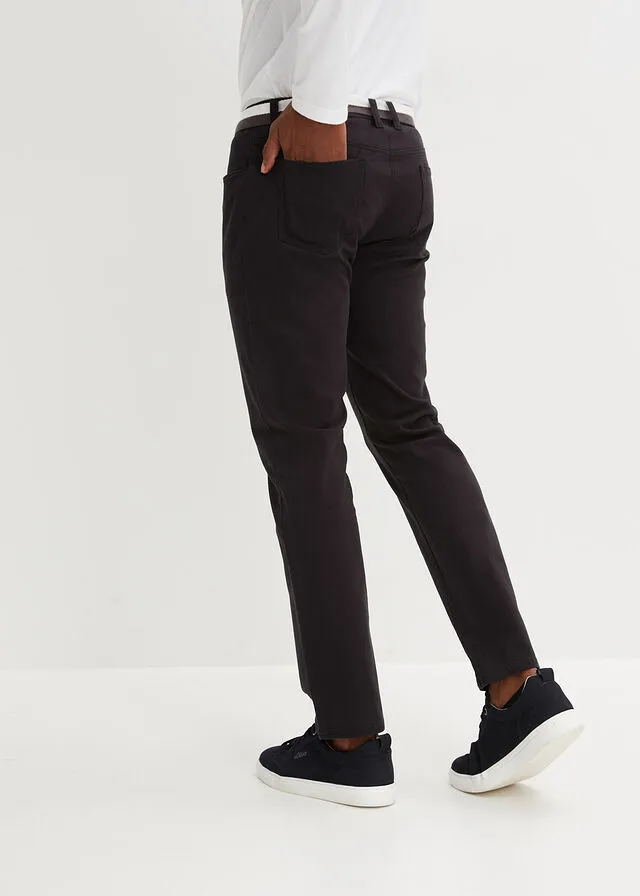 Pantalón elástico Negro