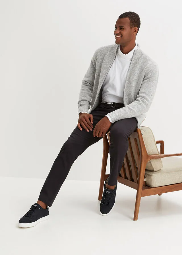 Pantalón elástico Negro
