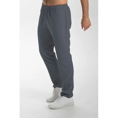 Pantalón microfibra gris