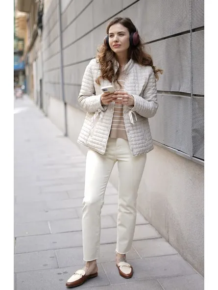 Pantalón vaquero corte flare