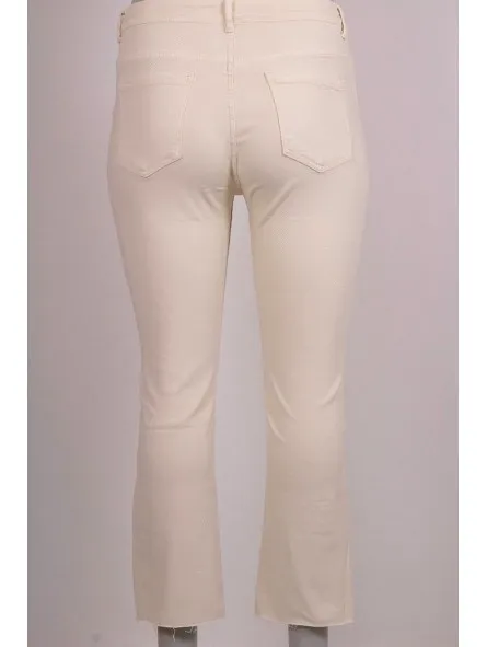Pantalón vaquero corte flare