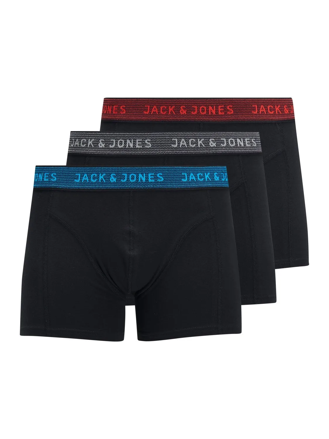 Paquete de 3 Bóxers Junior | Negro | Jack & Jones®
