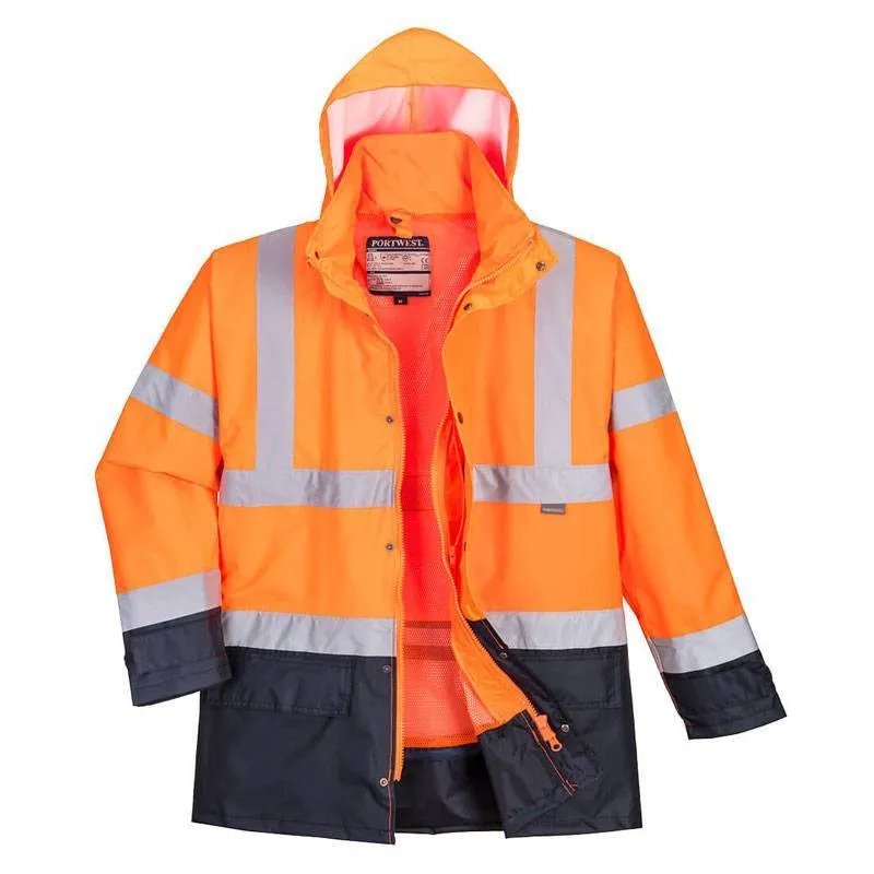 Parka alta visibilidad desmontable 5 en 1