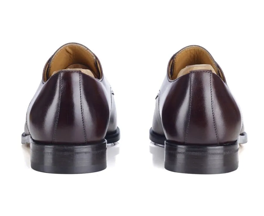 PATINA CHOCOLATE DERBY SHOES  PENFORD