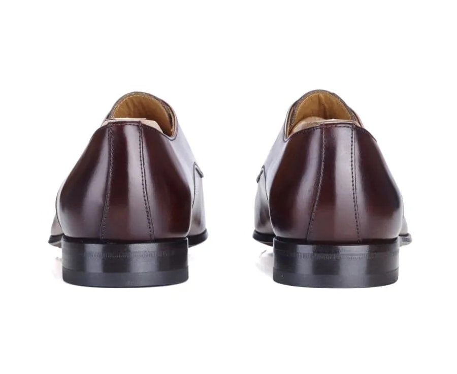 PATINA COGNAC DERBY SHOES  GARSTON