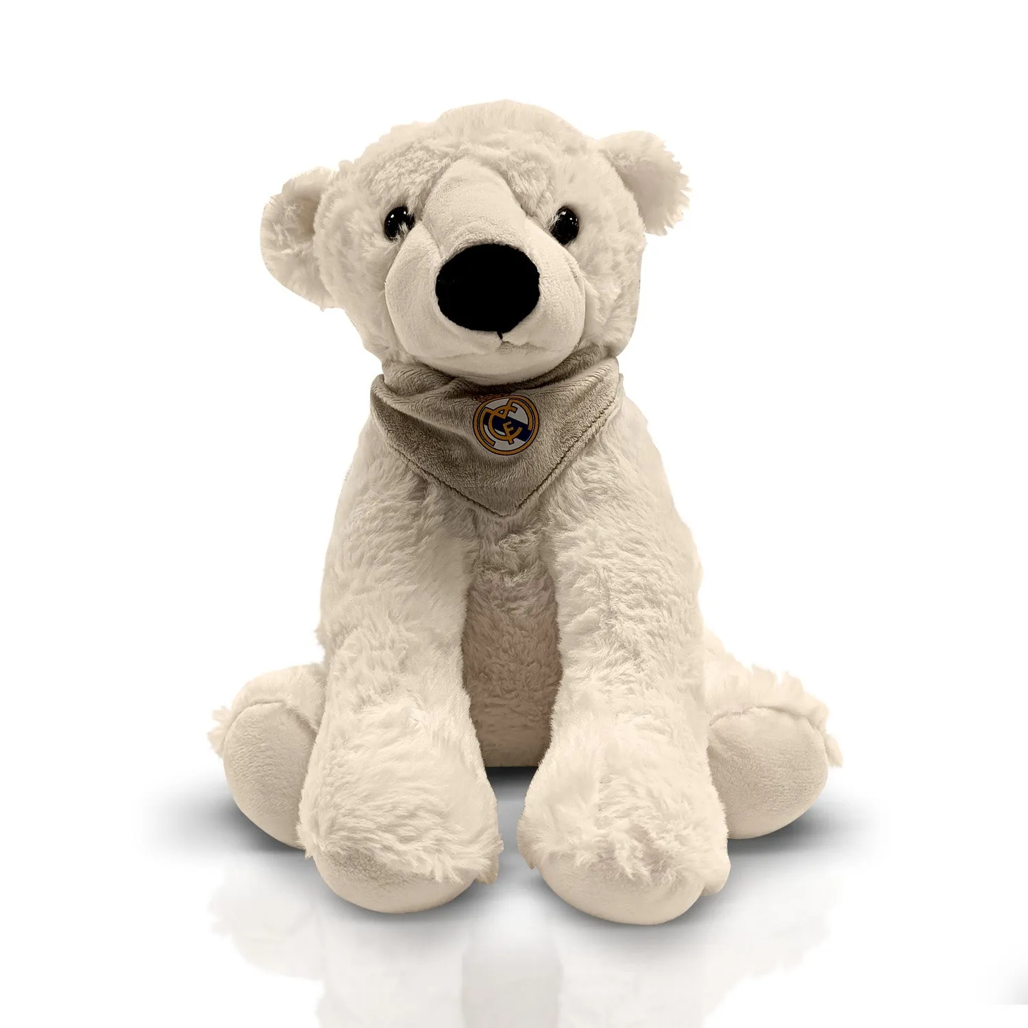Peluche Oso Polar Real Madrid 30cm