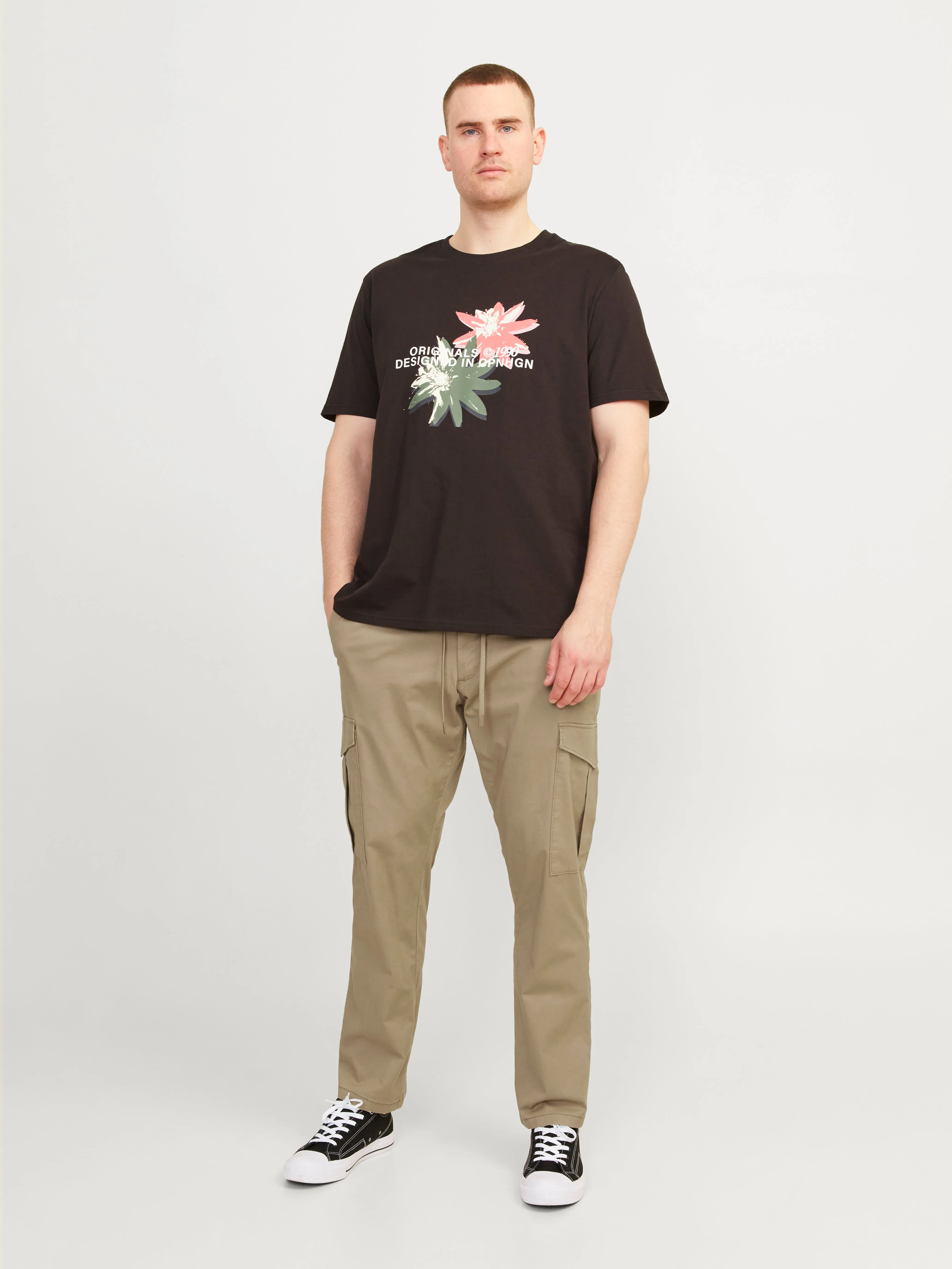 Plus Pantalones cargo Corte cargo | Beige | Jack & Jones®