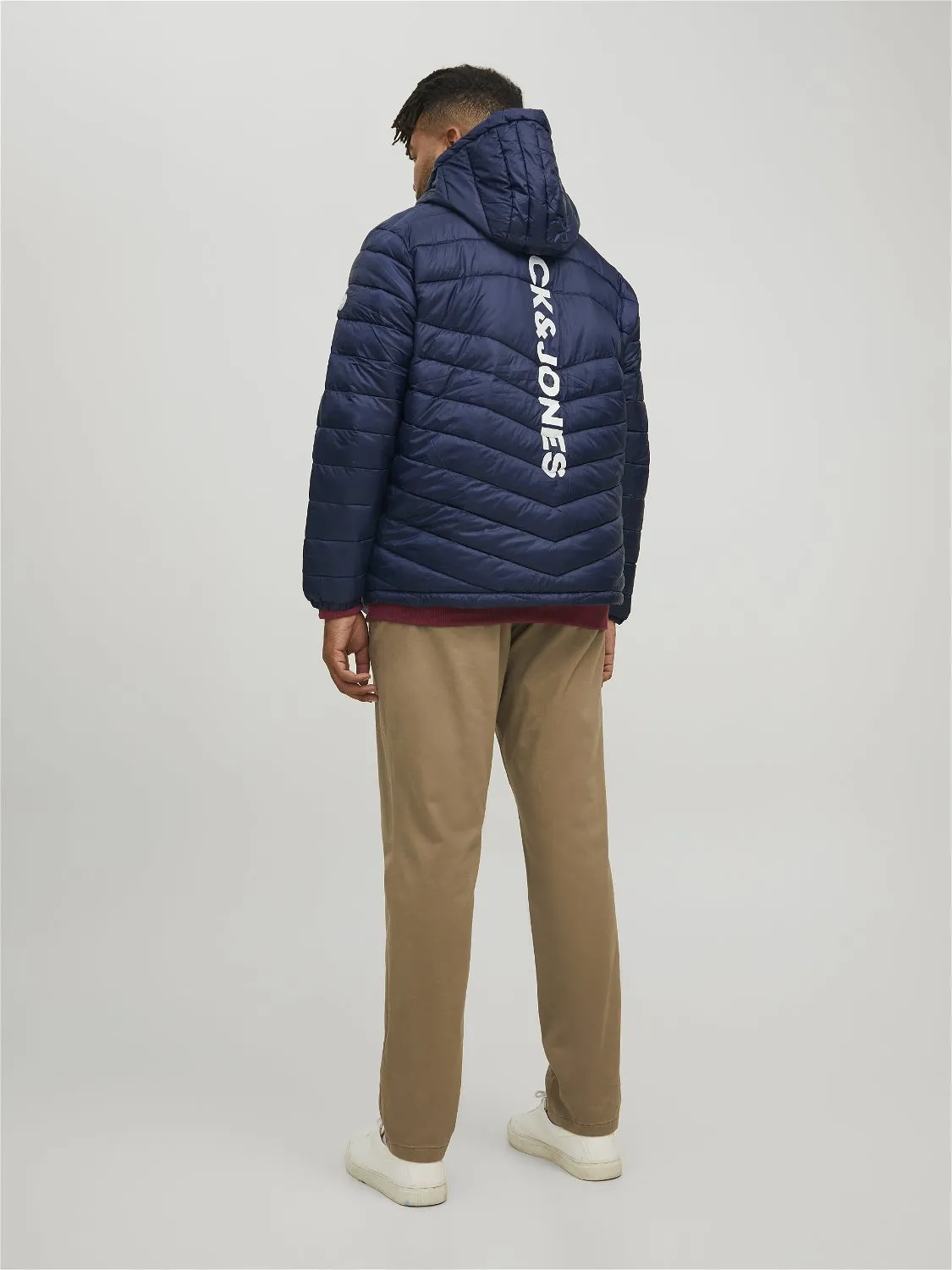 Plus Size Chaqueta corta acolchada | Azul oscuro | Jack & Jones®