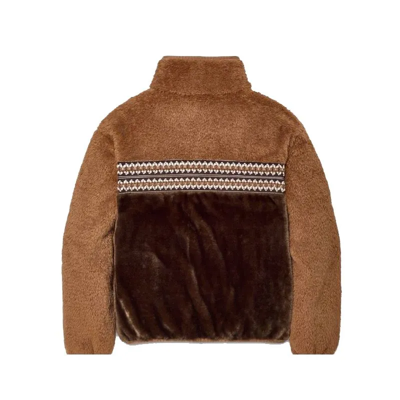 Polar de mujer UGG MARLENE SHERPA (trenzado heritage castaño)