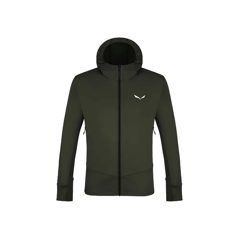polar hombre Salewa CHAQUETA PUEZ PL HD (oliva oscuro)