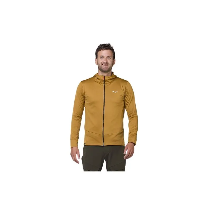 polar hombre Salewa CHAQUETA PUEZ PL M HD (marrón dorado)