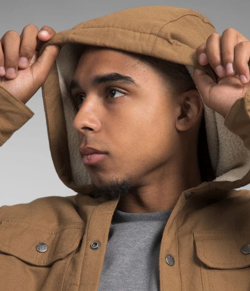 POLAR HOODED CAMPFIRE SHIRT HOMBRE