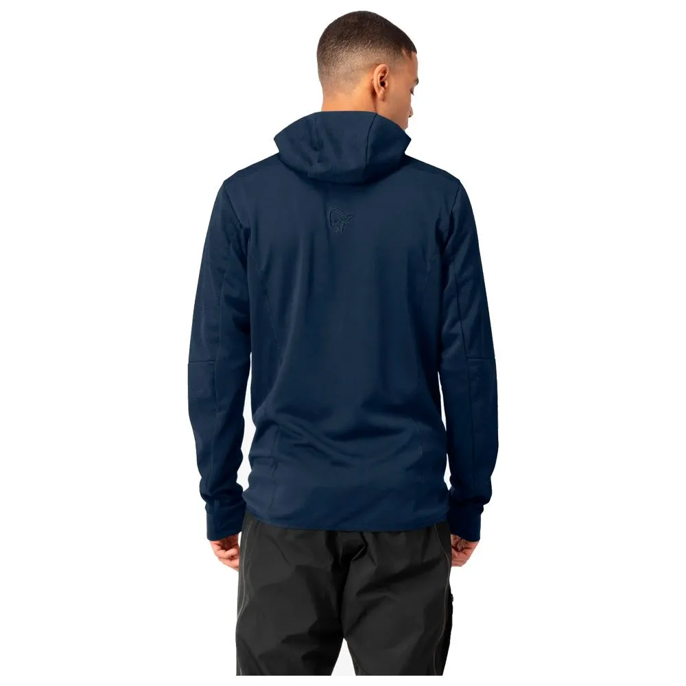 Polar Norrona Falketind Warm2 Octa Hood M's Indigo Night
