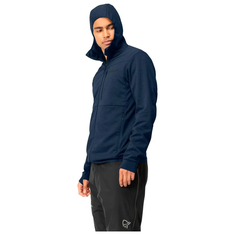 Polar Norrona Falketind Warm2 Octa Hood M's Indigo Night