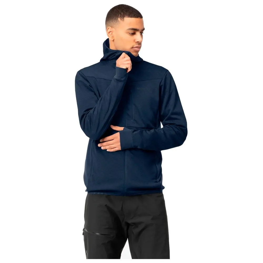 Polar Norrona Falketind Warm2 Octa Hood M's Indigo Night
