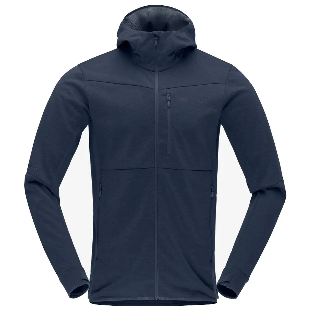 Polar Norrona Falketind Warm2 Octa Hood M's Indigo Night