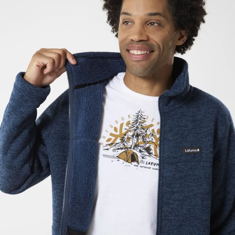 POLAR PARA HOMBRE LAFUMA CALI FZIP M (ECLIPSE BLUE)
