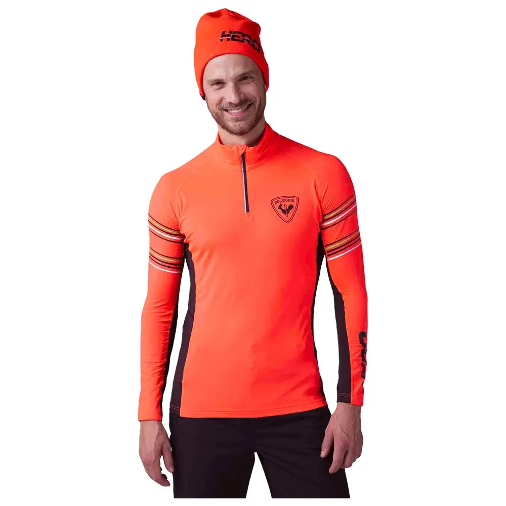Polar Rossignol Classique Hero 1/2 Zip Neon Red