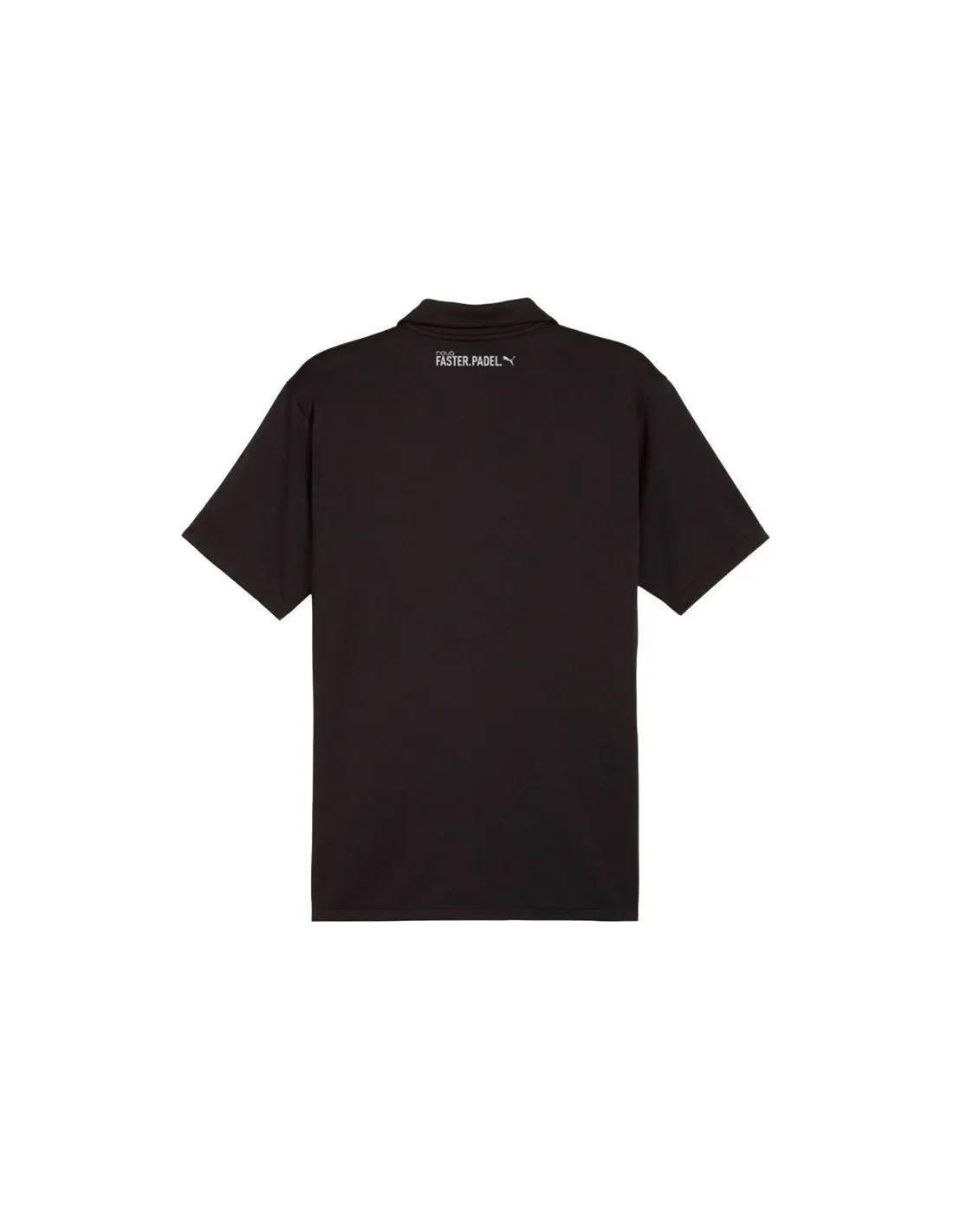 Polo de Fútbol Puma Individual Padel Pol Negro Hombre