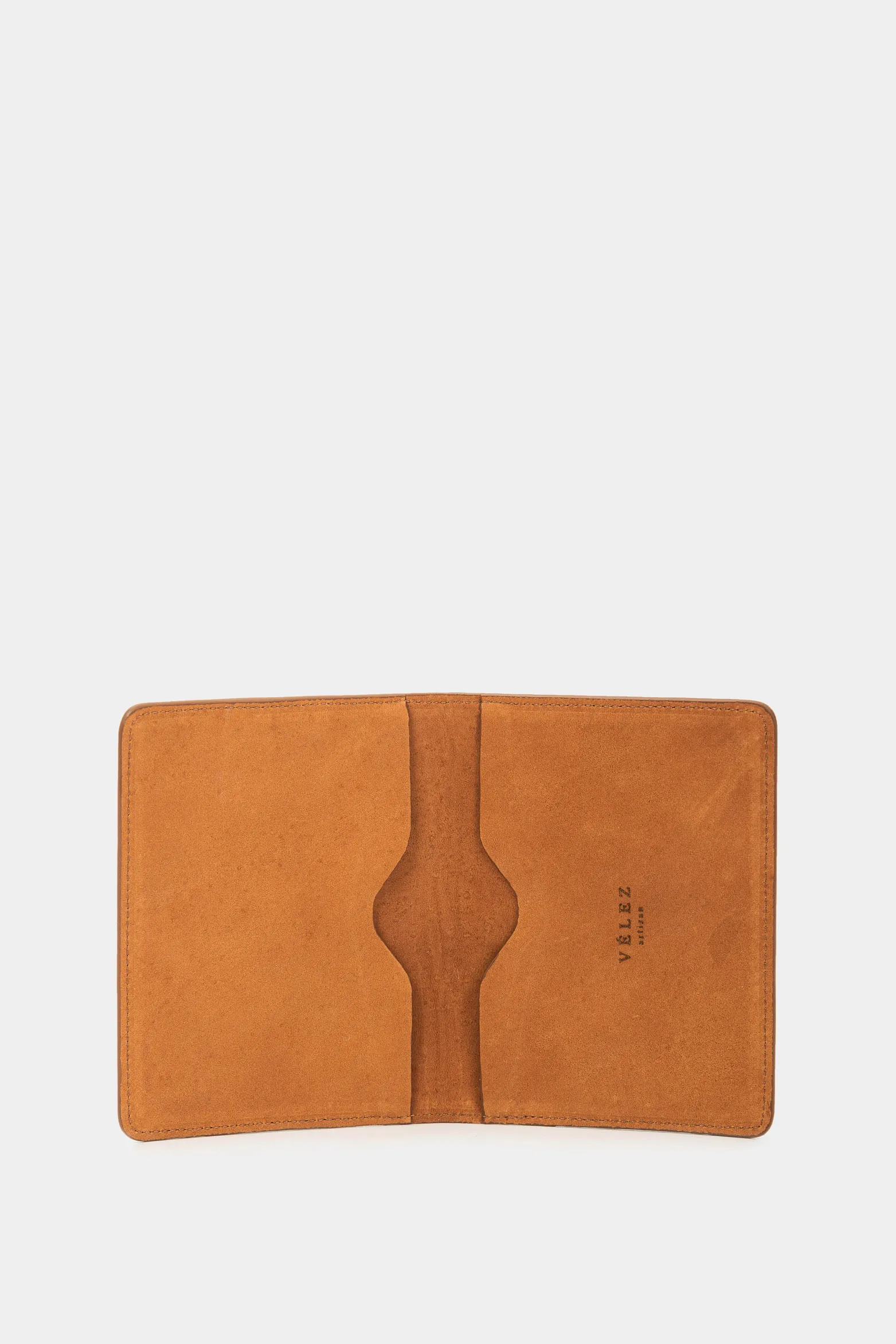 Porta pasaporte travel 2.0 de cuero para hombre efecto envejecido Miel