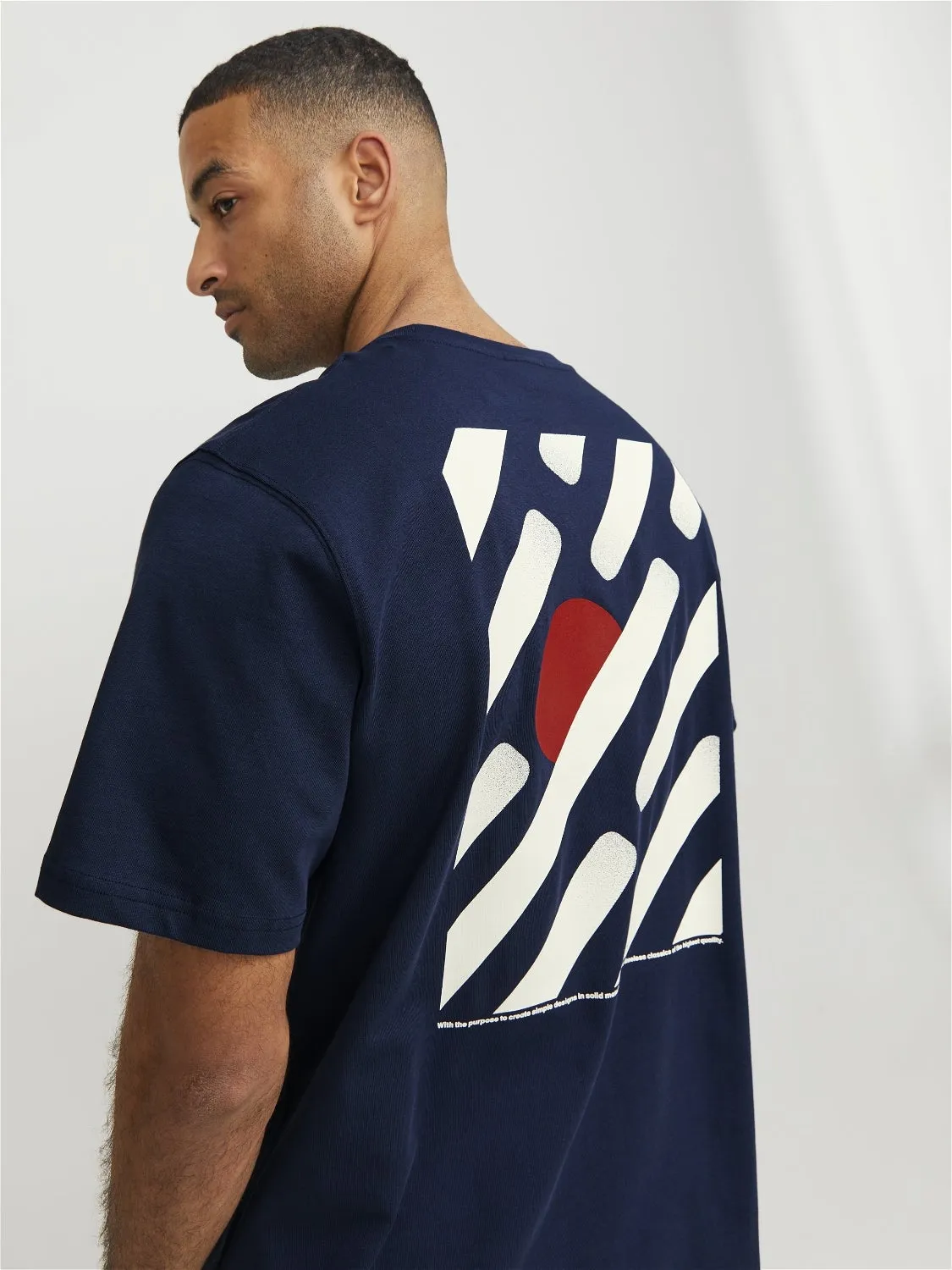 RDD Camiseta Estampado Cuello redondo | Azul oscuro | Jack & Jones®