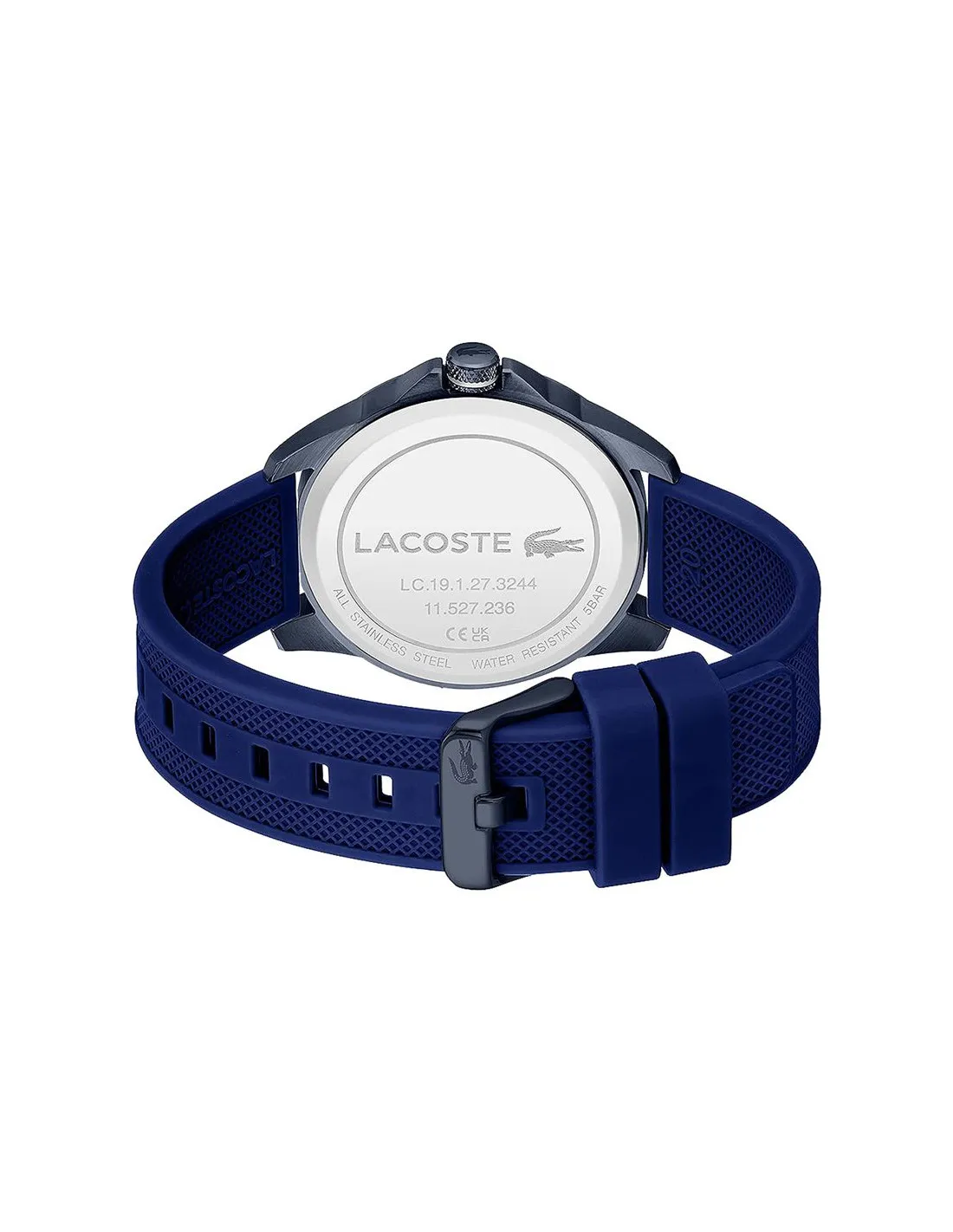 Reloj Lacoste 3 Le Croc Acero Inoxidable 44mm Hombre Blue
