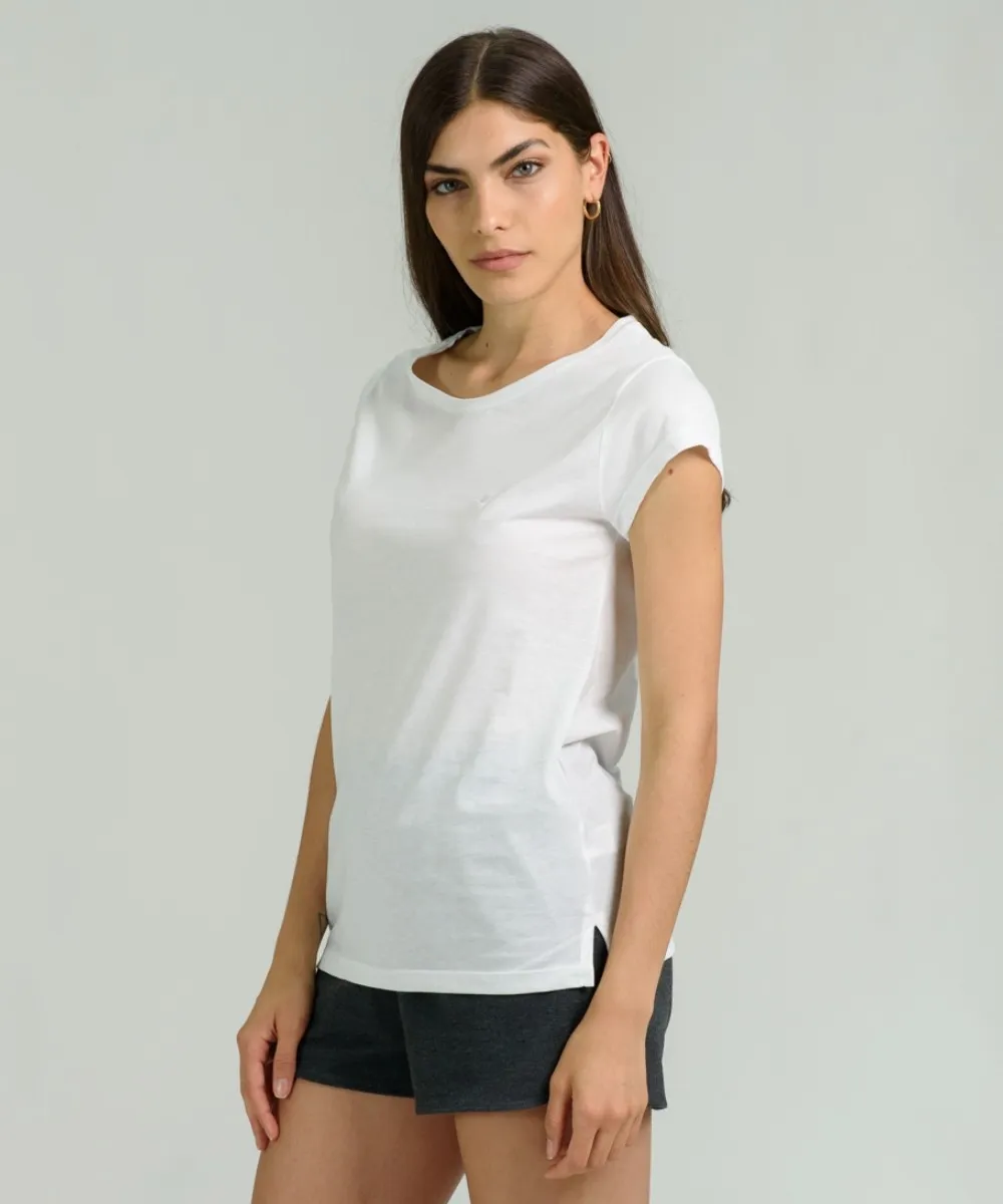 Remera  Joni Embroidery Organic Cotton