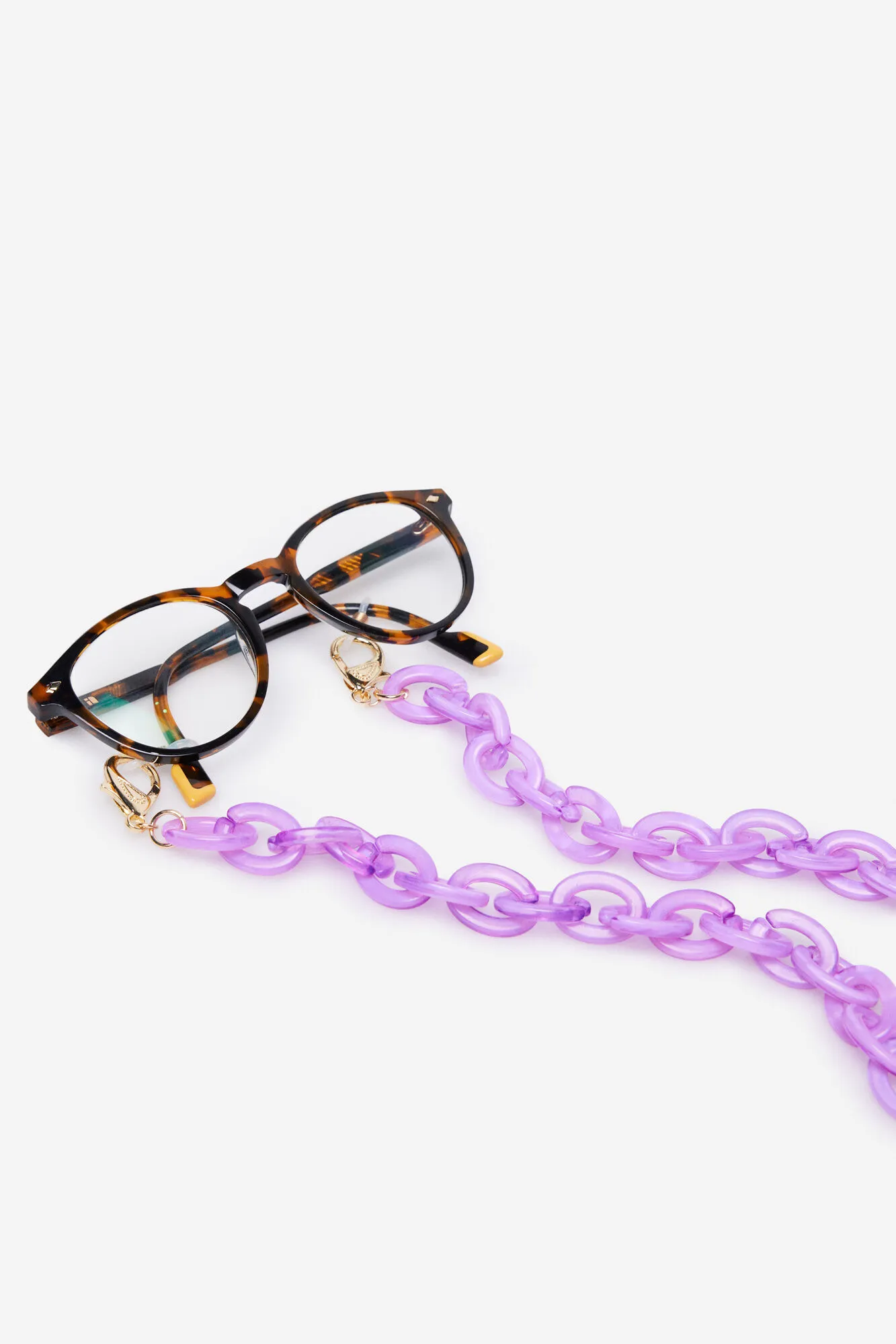 Resin glasses chain