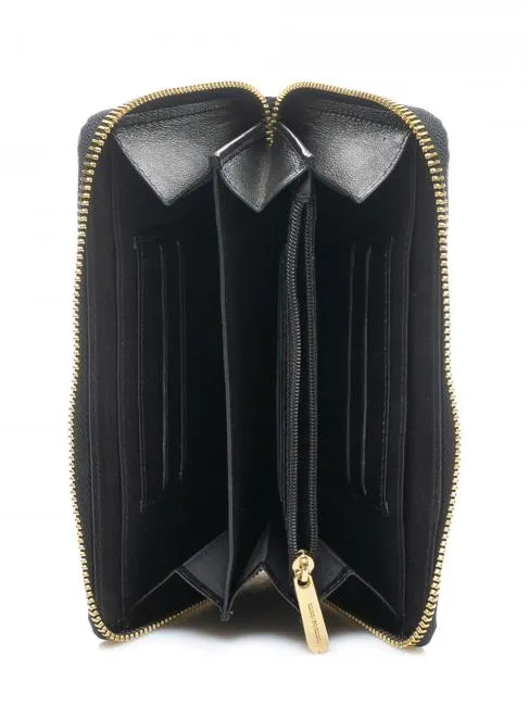 ROCCOBAROCCO Portafoglio grande zip around in pelle