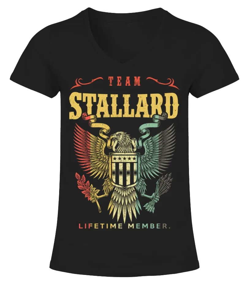 STALLARD VINTAGE CAMISETA CUELLO PICO MUJER
